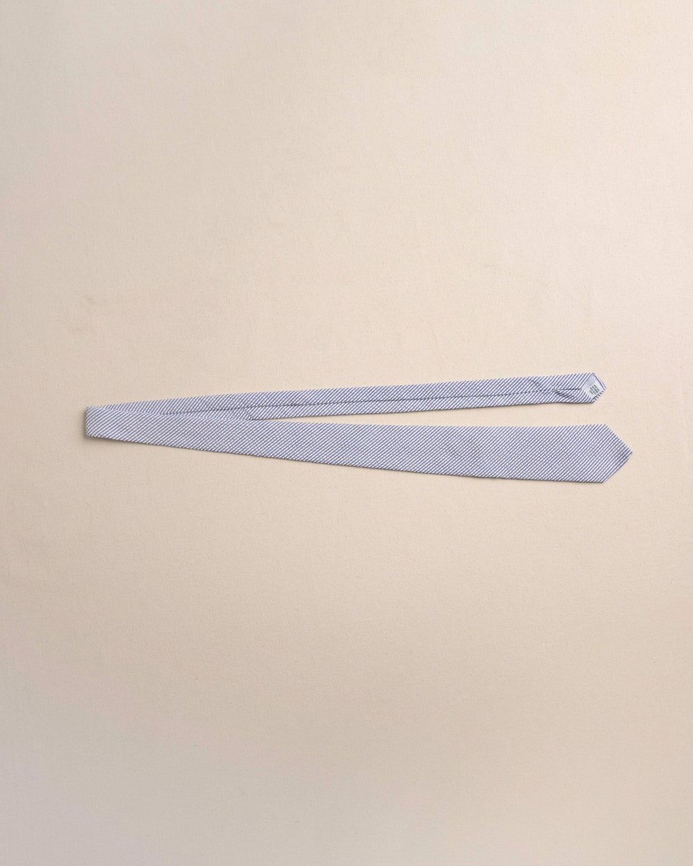 High Cotton Blue and White Seersucker Necktie Southern Tide Discount