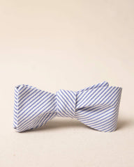 High Cotton Blue and White Seersucker Bow Tie Southern Tide Special Offer