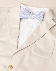 High Cotton Blue and White Seersucker Bow Tie Southern Tide Special Offer