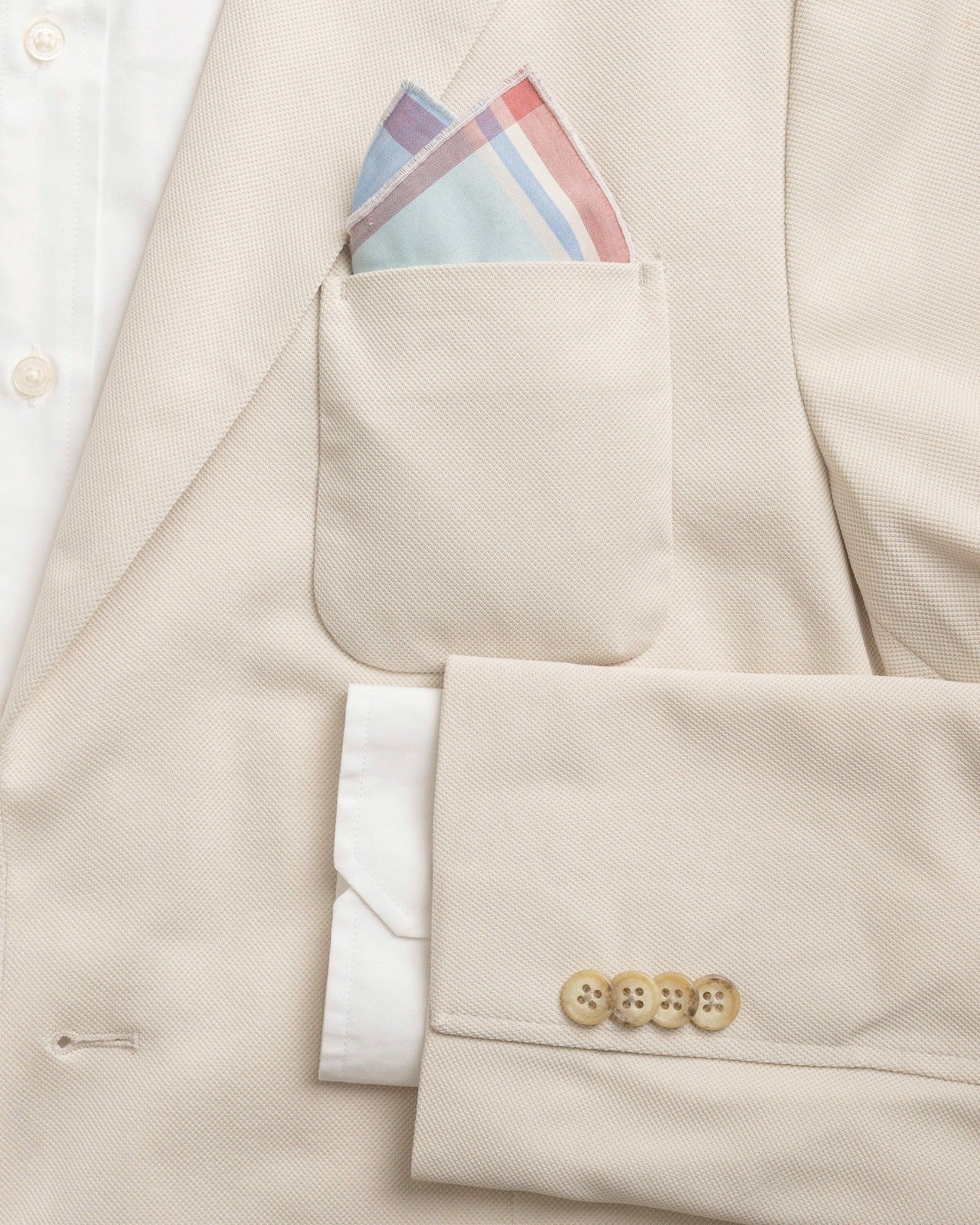 High Cotton Madras Pocket Square Southern Tide Discounted