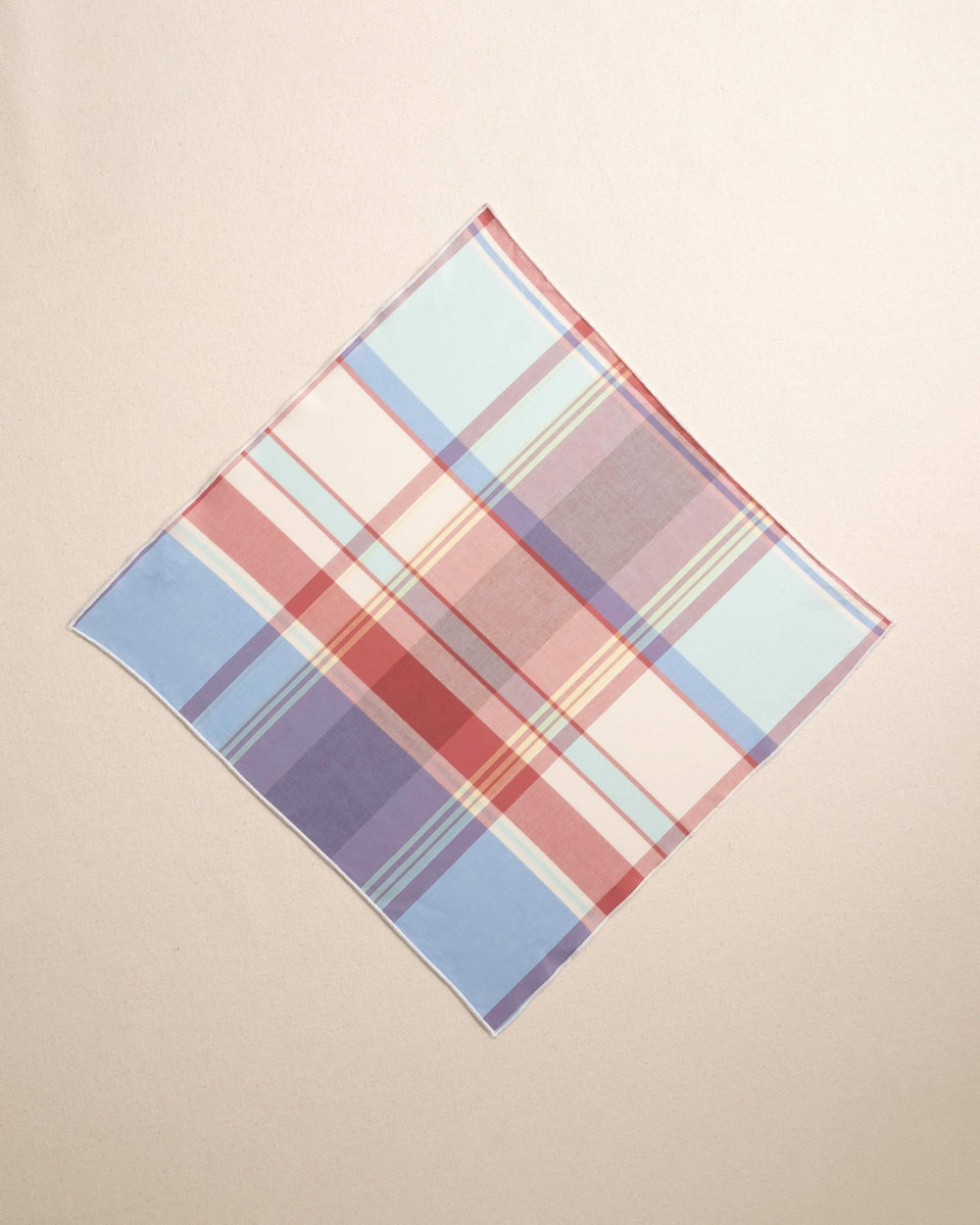 High Cotton Madras Pocket Square Southern Tide Discounted