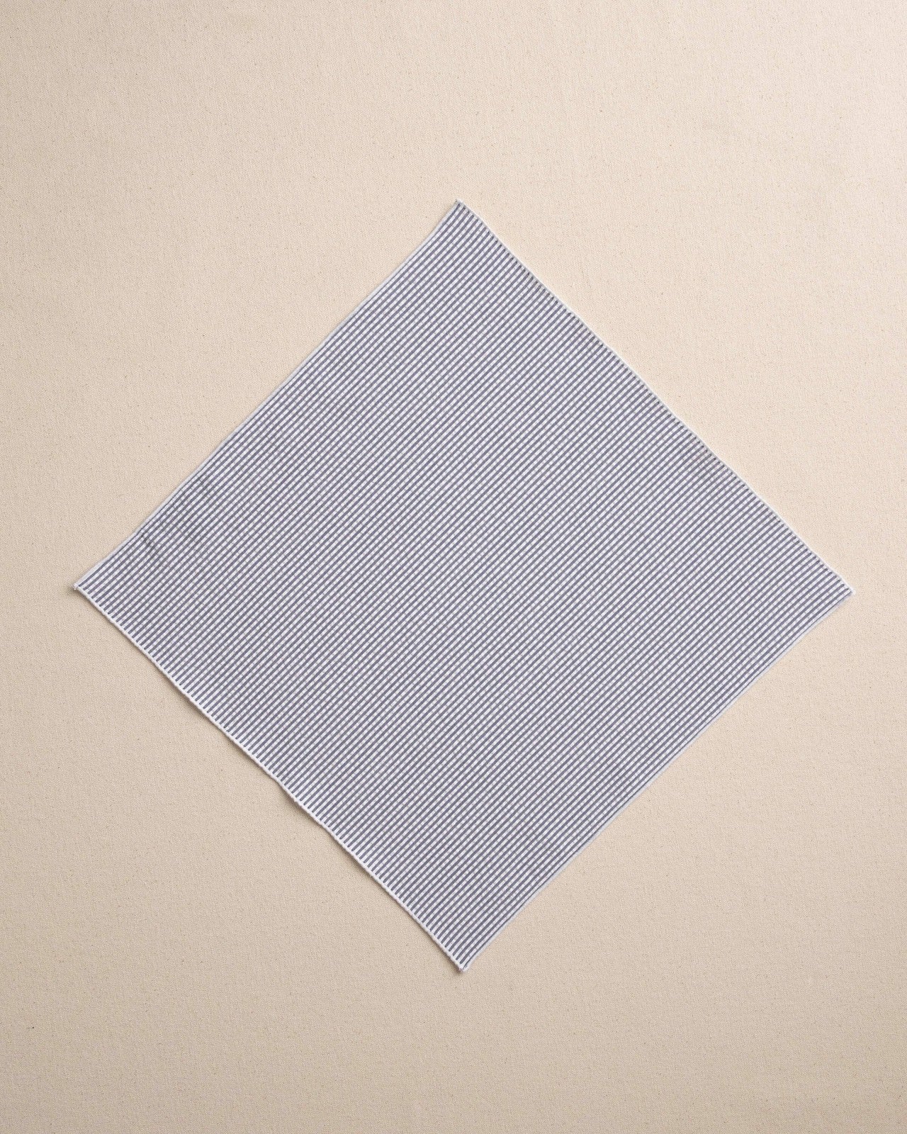 Blue and White Seersucker Pocket Square Southern Tide Outlets