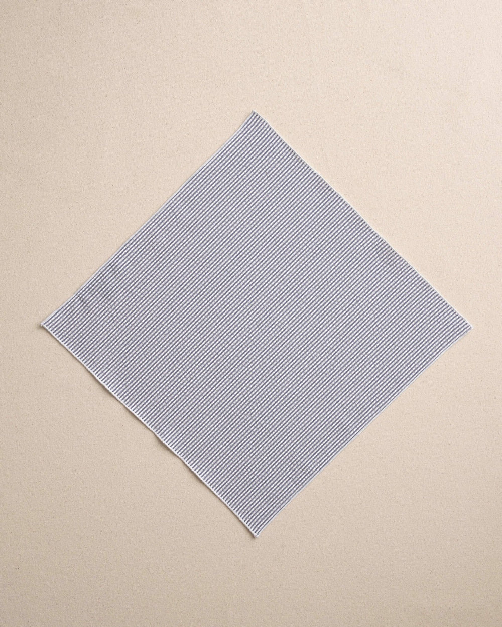Blue and White Seersucker Pocket Square Southern Tide Outlets