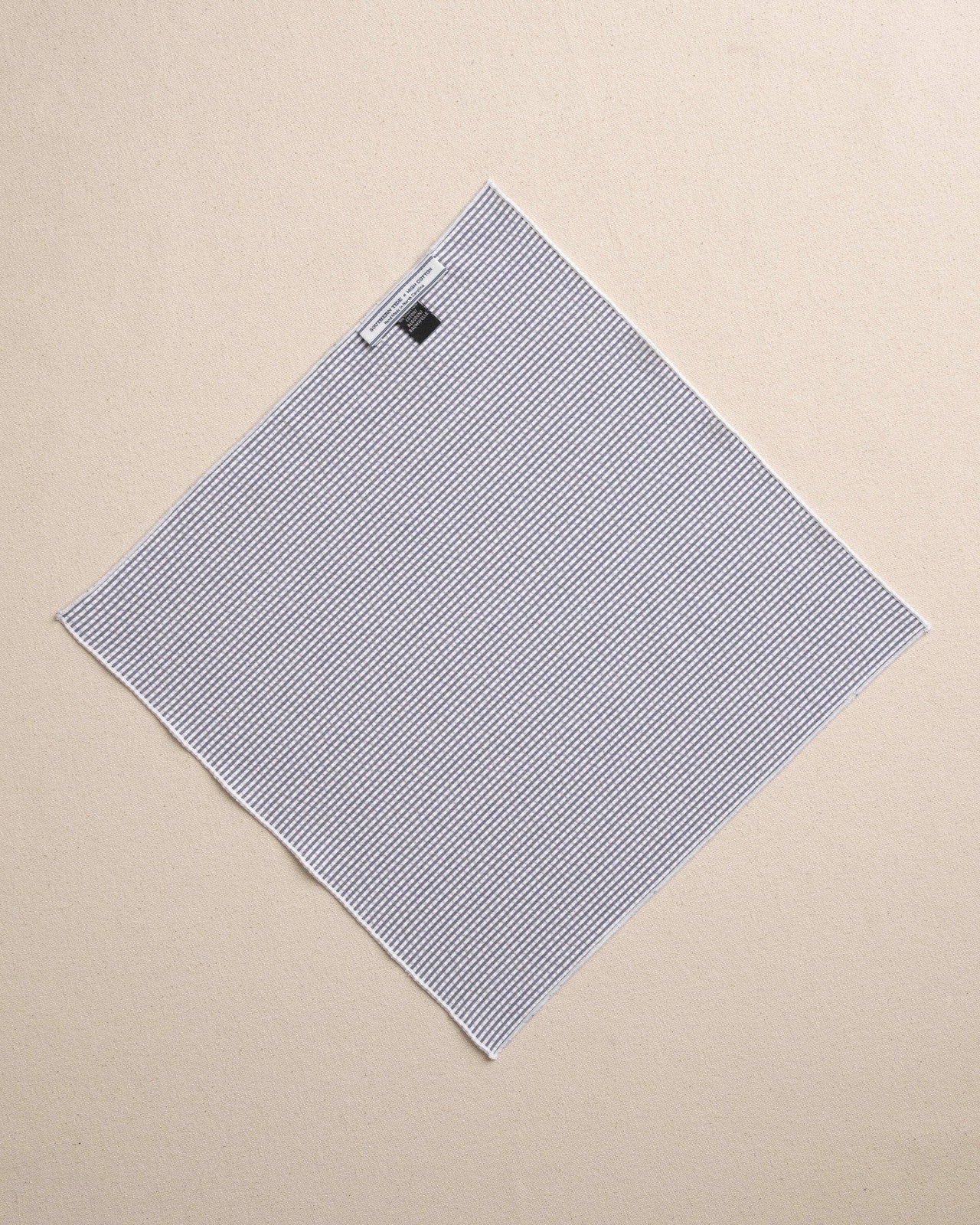 Blue and White Seersucker Pocket Square Southern Tide Outlets