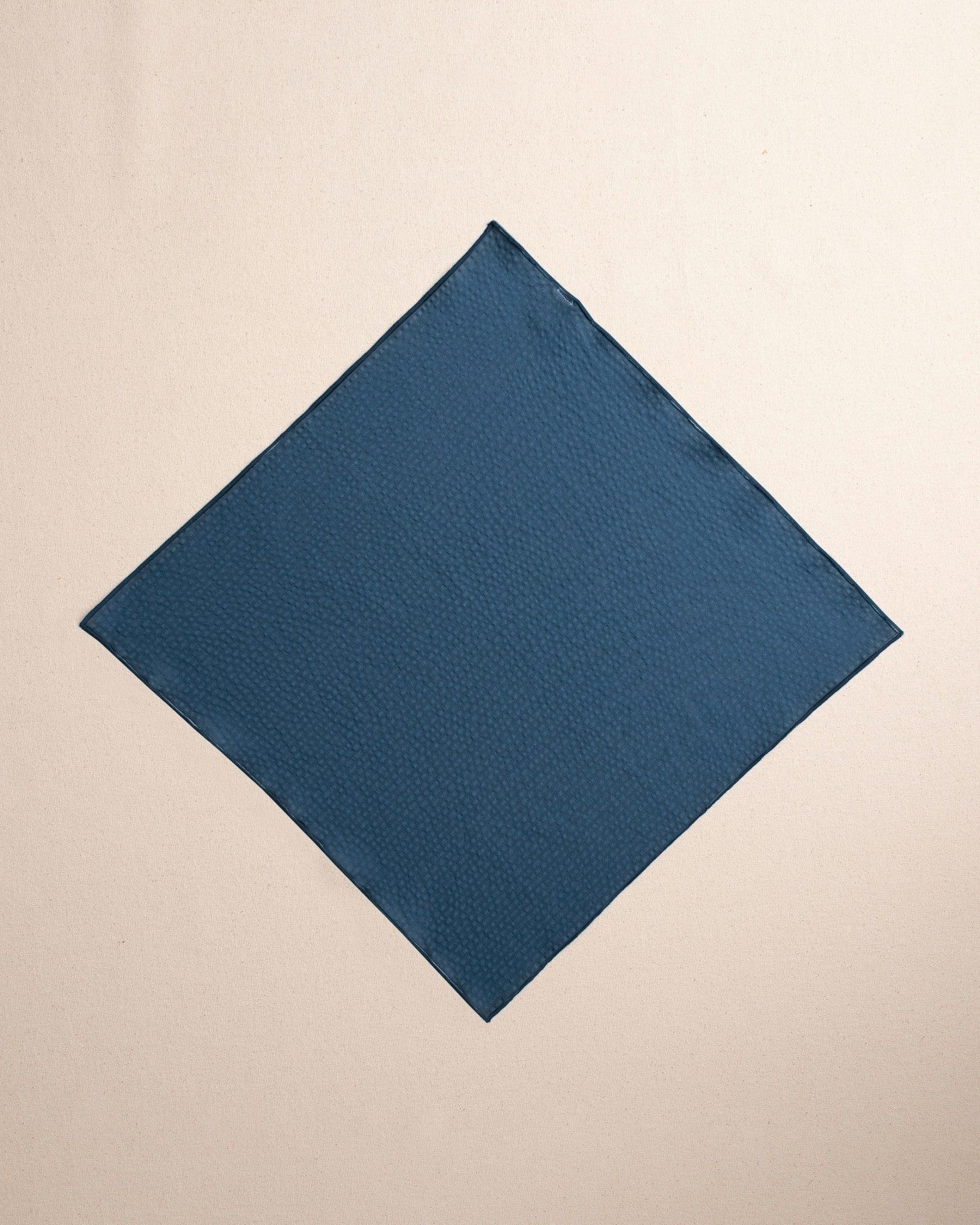 Nautical Blue Seersucker Pocket Square Southern Tide Bargain