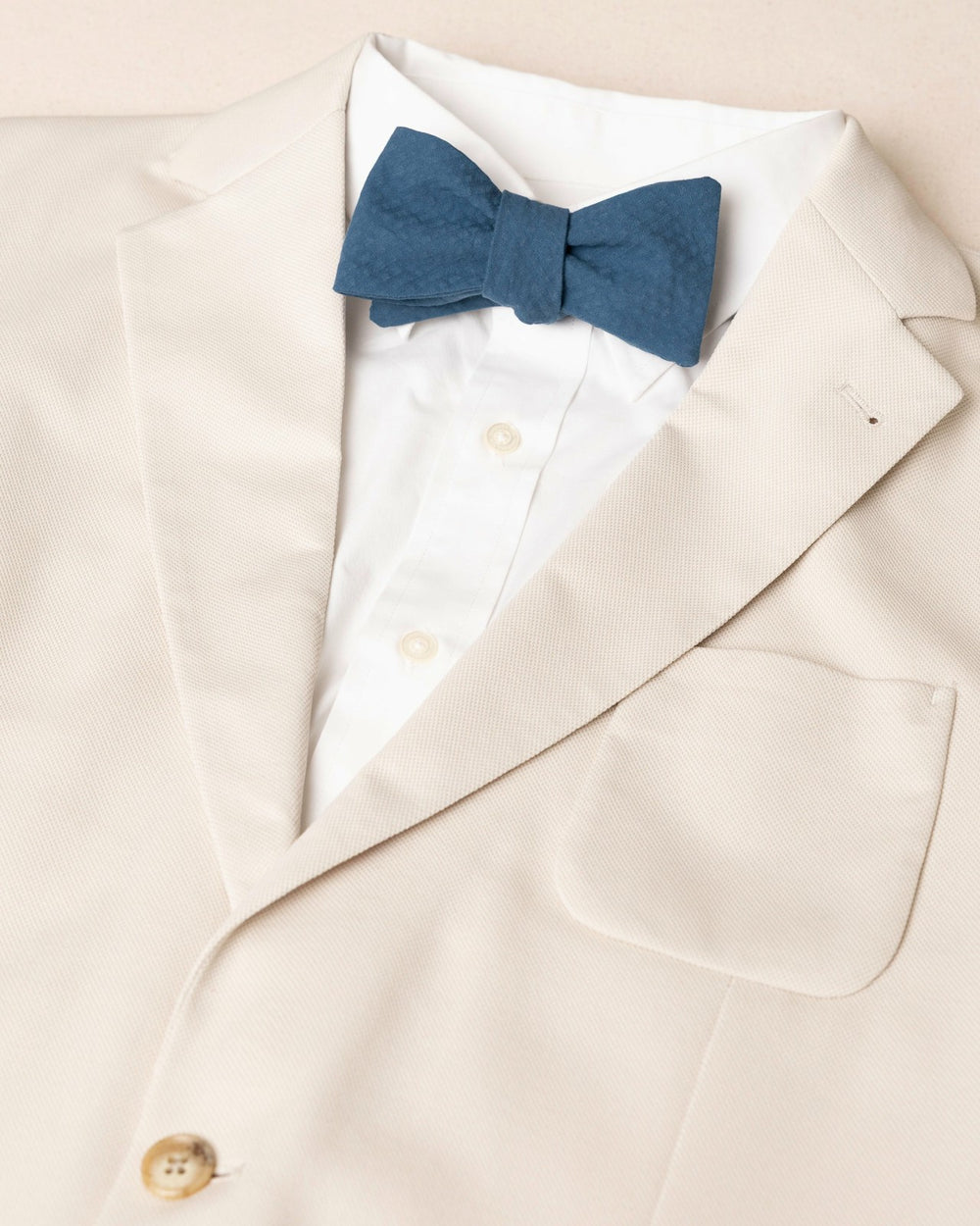 High Cotton Nautical Blue Seersucker Bow Tie Southern Tide Limited Offer