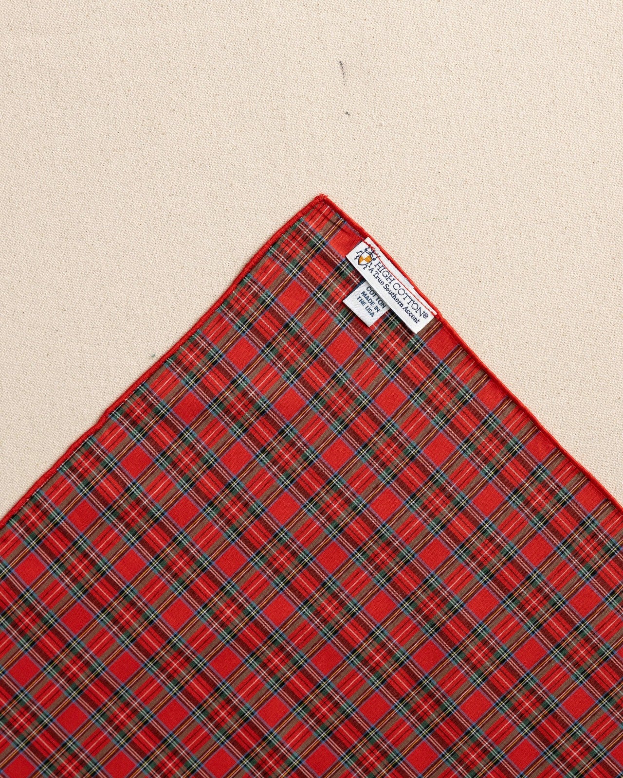 MacIntosh Tartan Pocket Square Southern Tide Exclusive Deal
