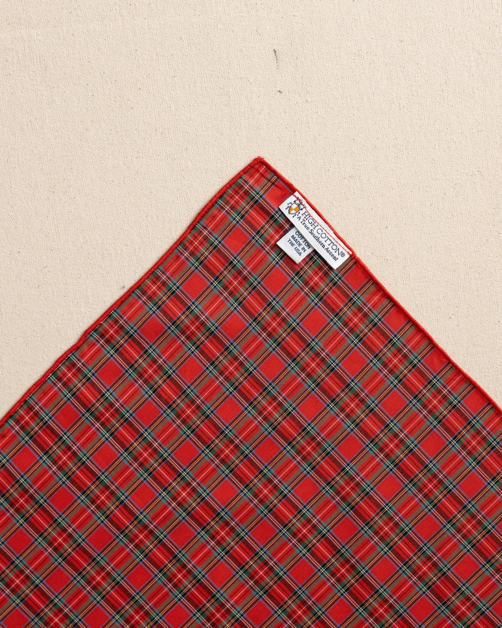 MacIntosh Tartan Pocket Square Southern Tide Exclusive Deal