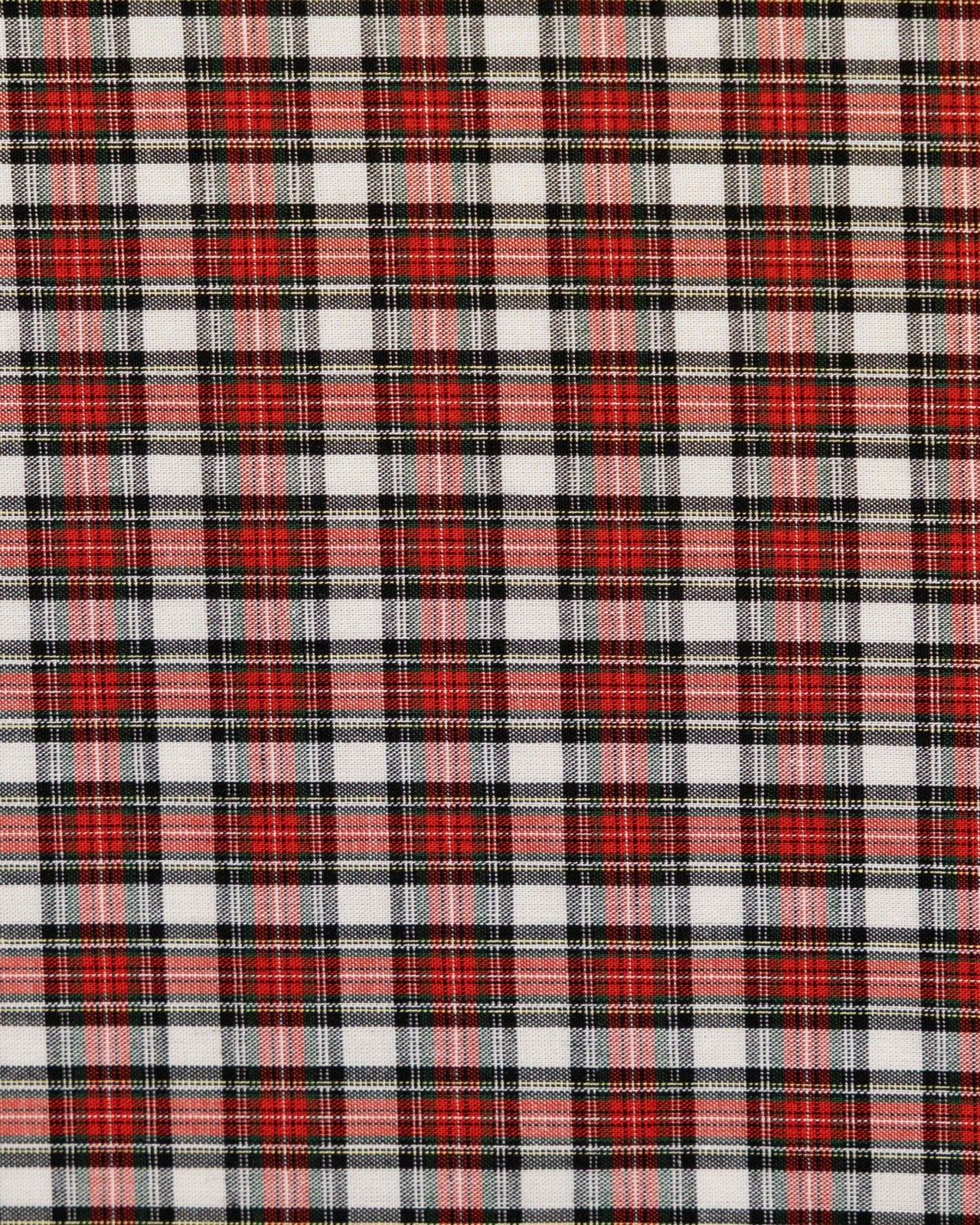 Peppermint Plaid Cotton Pocket Square Southern Tide Value Deal