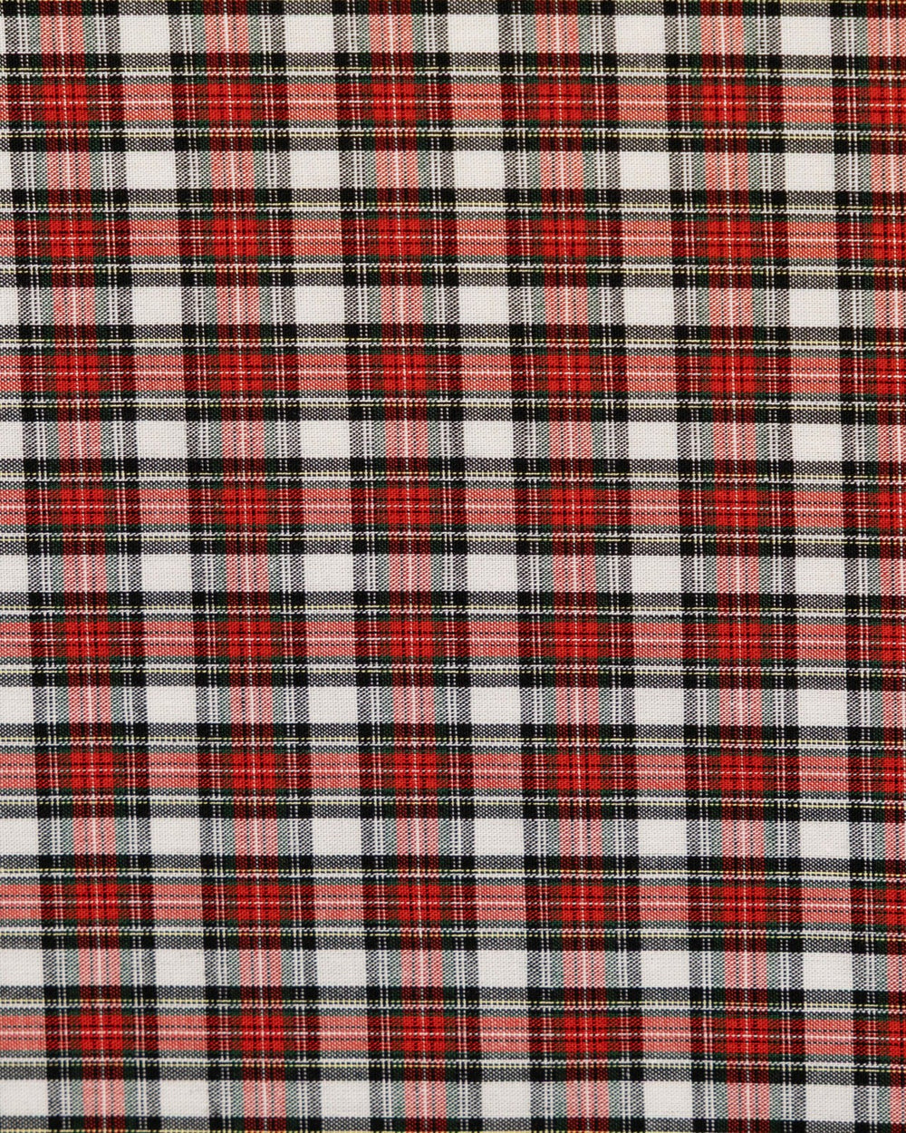Peppermint Plaid Cotton Pocket Square Southern Tide Value Deal