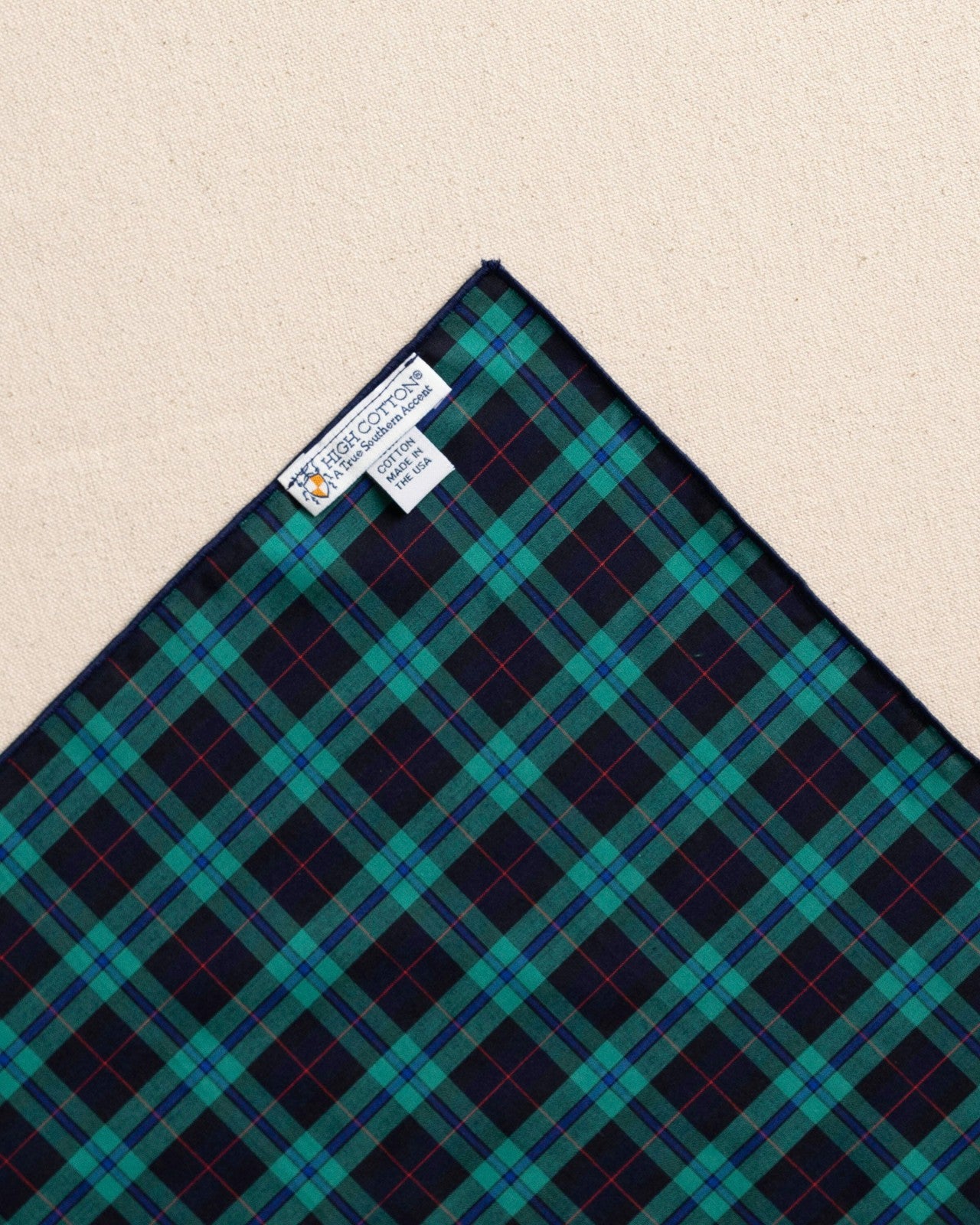 Macleod Tartan Pocket Square Southern Tide Sale