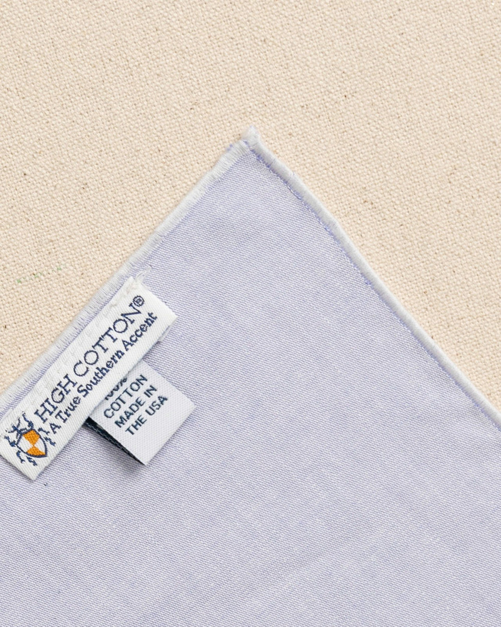 Blue Chambray Pocket Square Southern Tide Discount