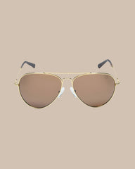 Yellow Gold Frame with Desert Sand Lens,OS