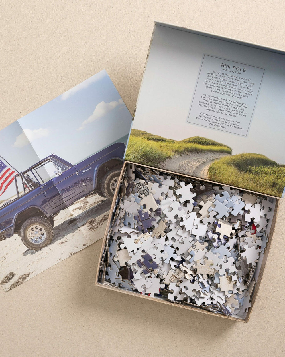 American Bronco 500 Piece Puzzle Southern Tide Limited Offer