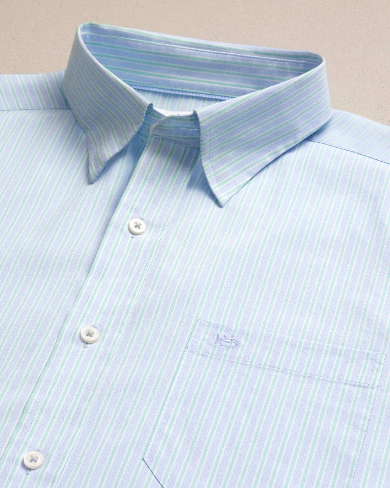Amelia Island Stripe Charleston Sport Shirt Southern Tide Special Offer