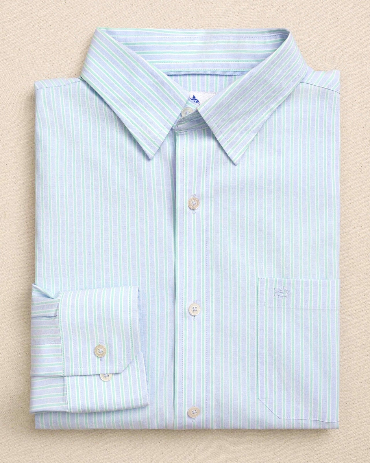 Amelia Island Stripe Charleston Sport Shirt Southern Tide Special Offer