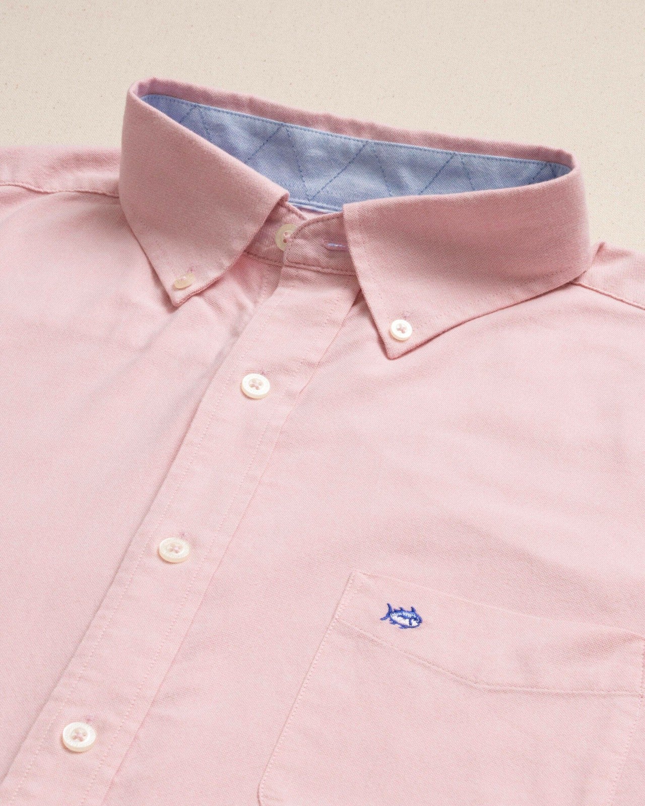 Charleston Oxford Solid Sport Shirt - Sea Pink Southern Tide Hot Deal