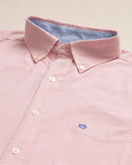 Charleston Oxford Solid Sport Shirt - Sea Pink Southern Tide Hot Deal