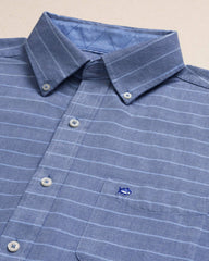 Stringline Charleston Oxford Stripe Sport Shirt Southern Tide Discounted