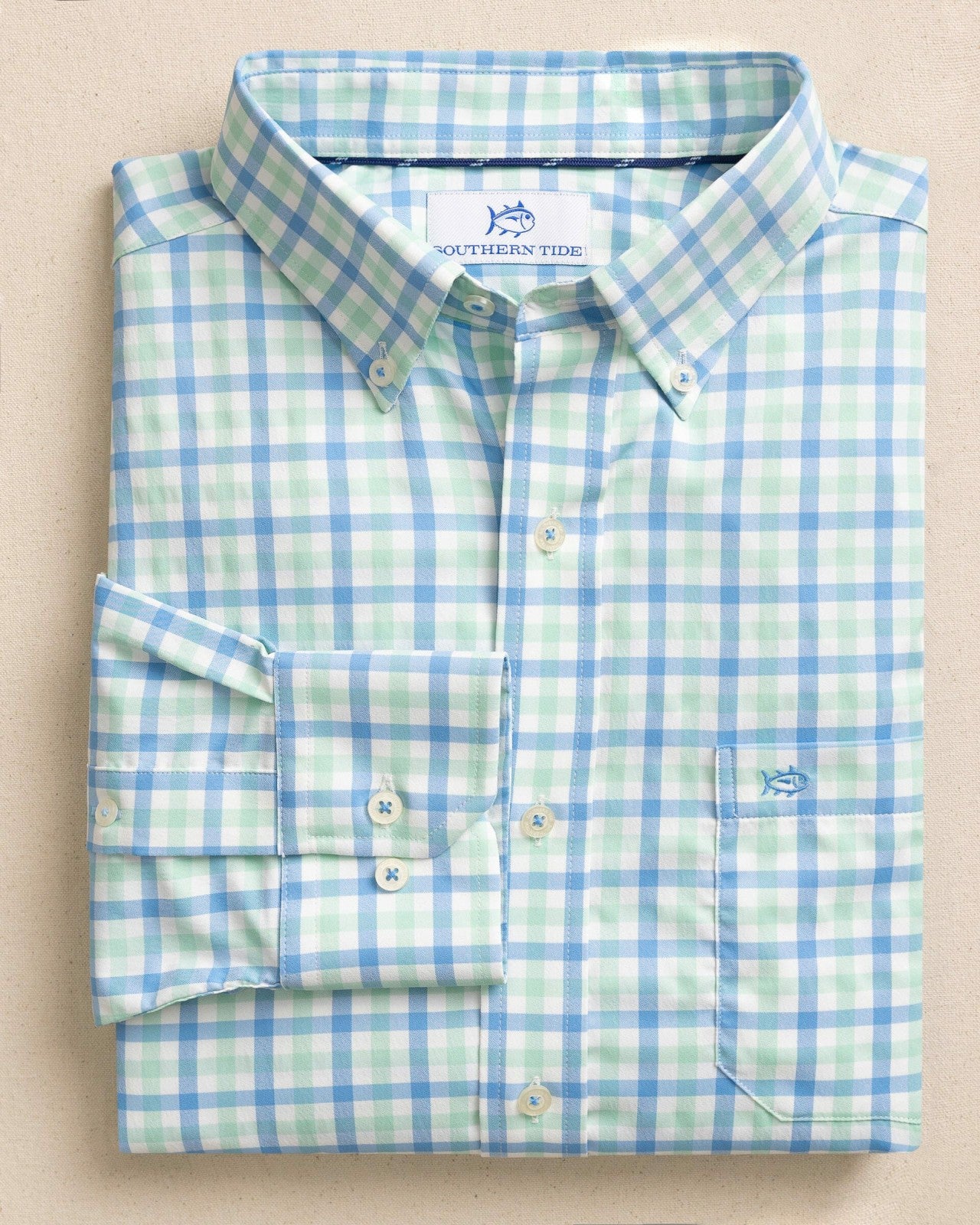 Albemarle Gingham brrr°® Sport Shirt Southern Tide Bargain