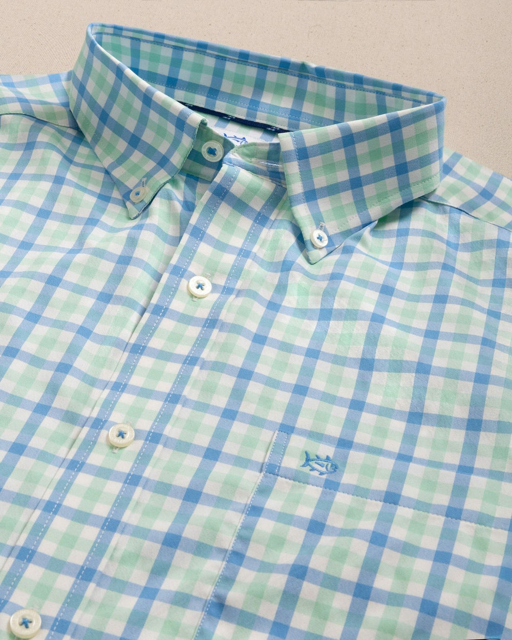 Albemarle Gingham brrr°® Sport Shirt Southern Tide Bargain