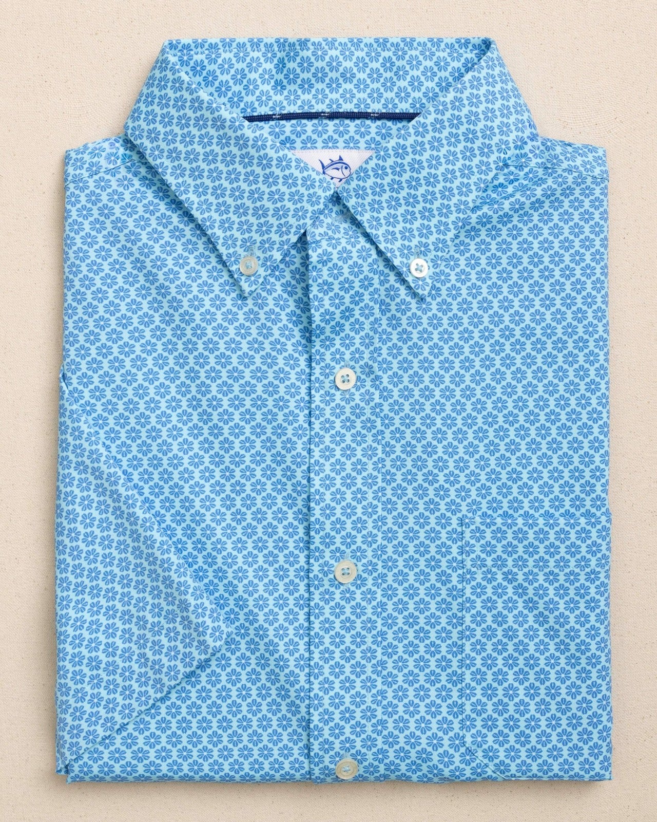 Flower Garden Short Sleeve Sport Shirt Southern Tide On Sale