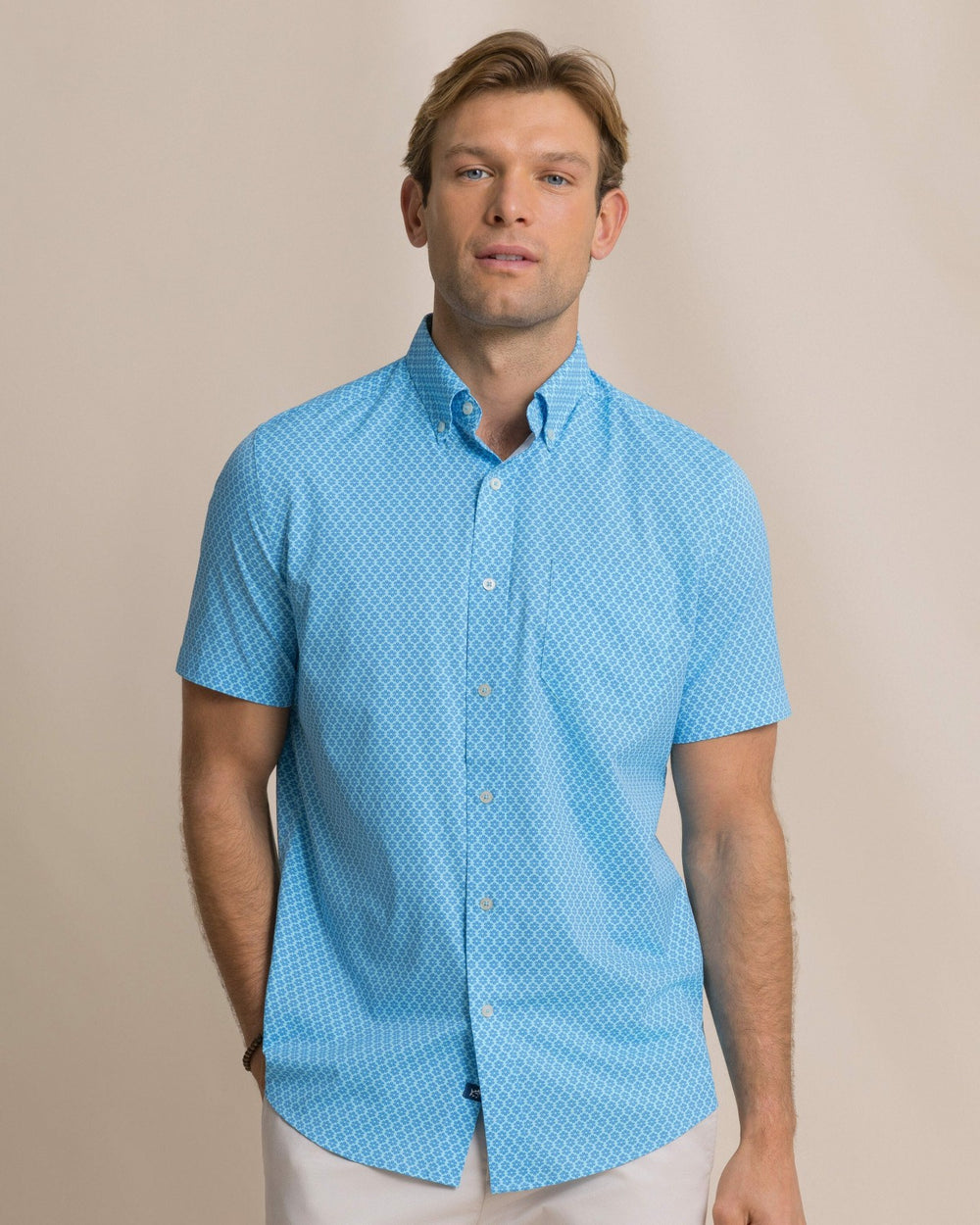 Flower Garden Short Sleeve Sport Shirt Southern Tide On Sale