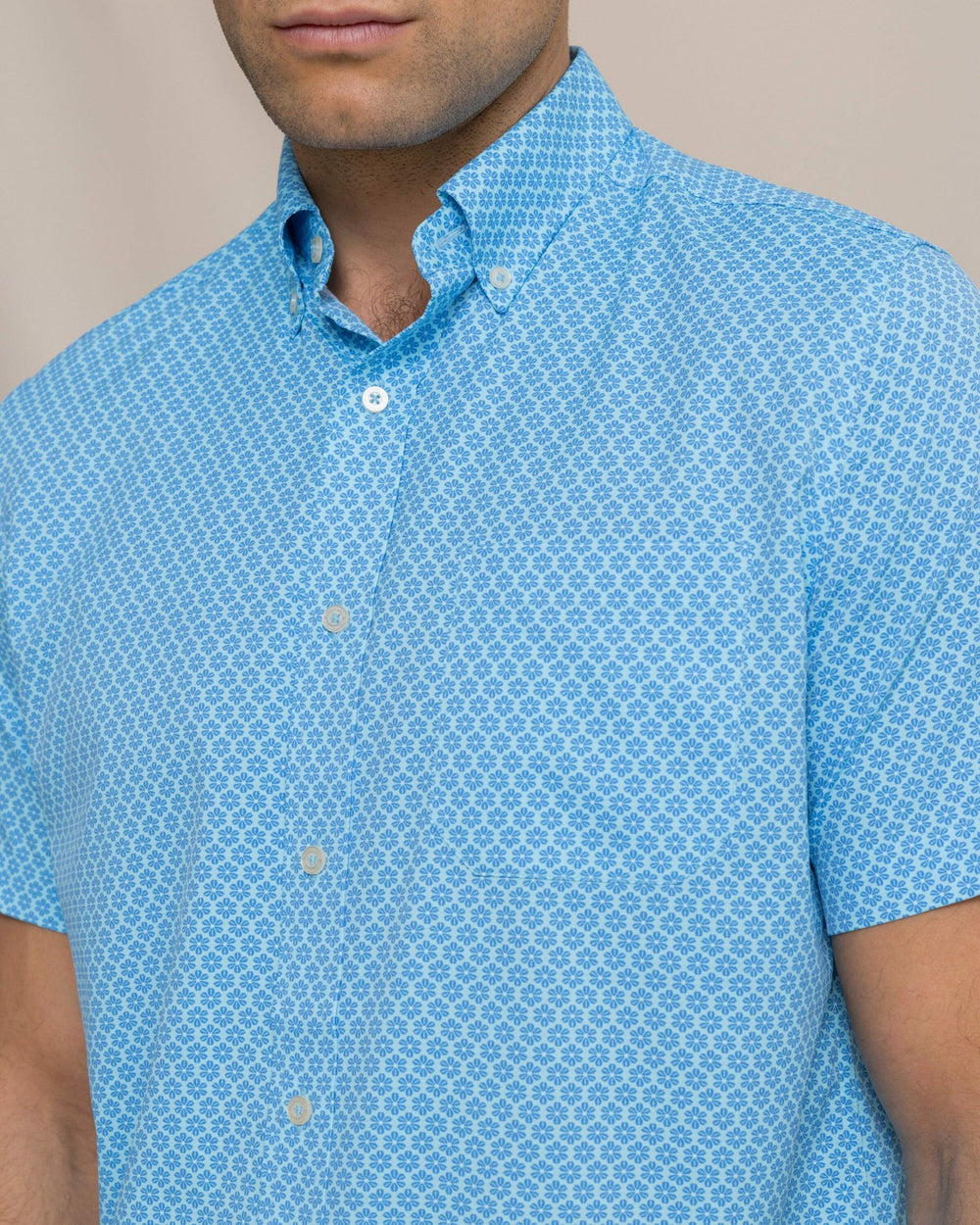 Flower Garden Short Sleeve Sport Shirt Southern Tide On Sale