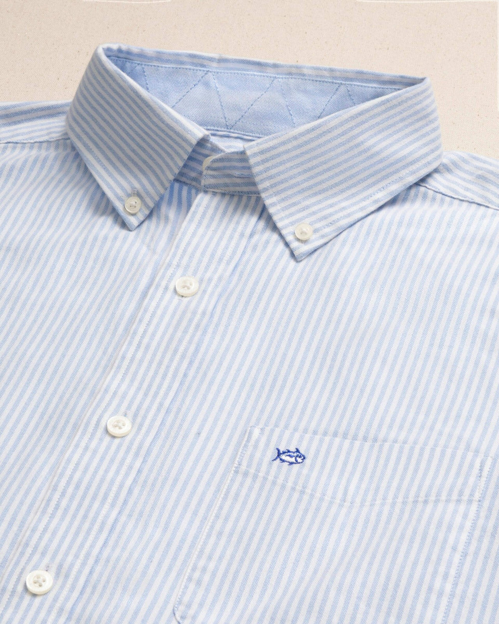 Harborview Charleston Oxford Stripe Sport Shirt Southern Tide Discount