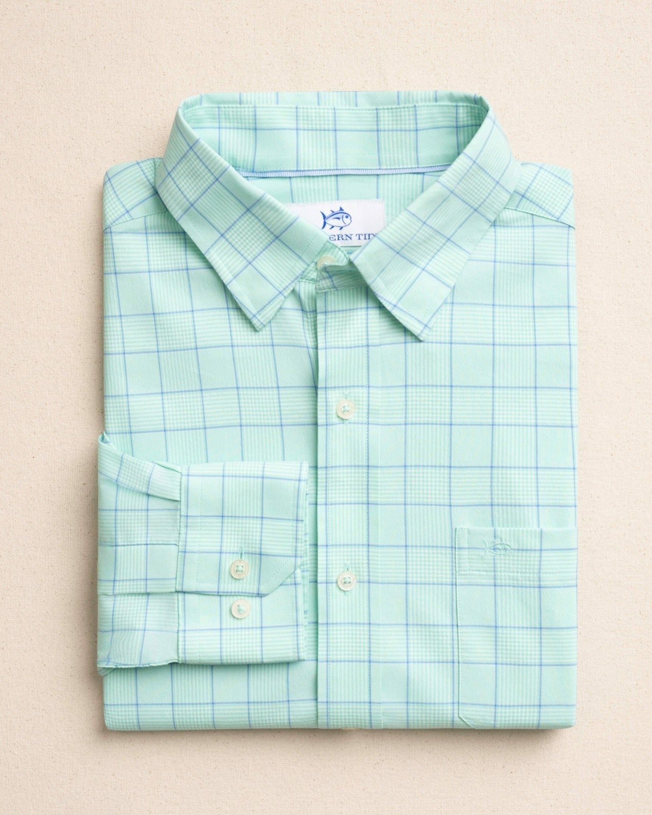 Coral Springs Plaid Charleston Sport Shirt Southern Tide Hot Deal
