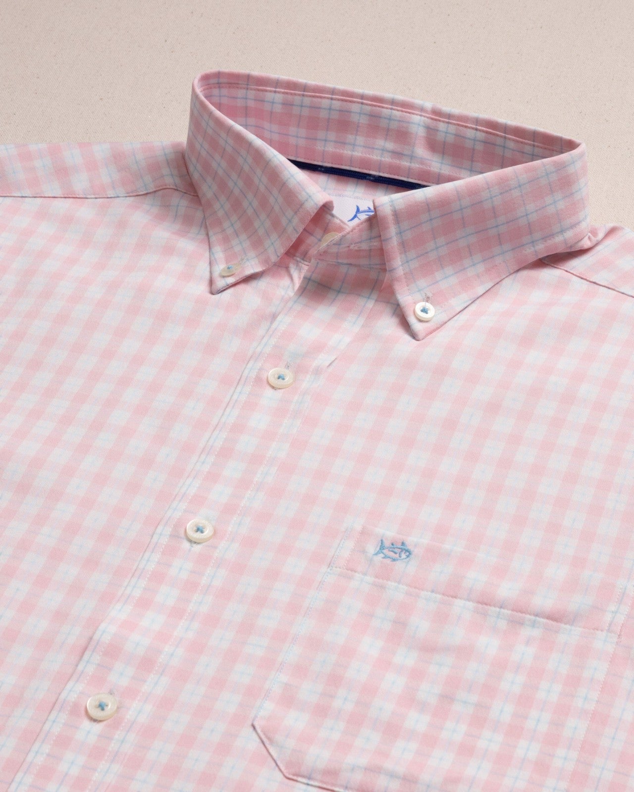 Precheck Plaid Coastal Breeze® Sport Shirt Southern Tide Discounted