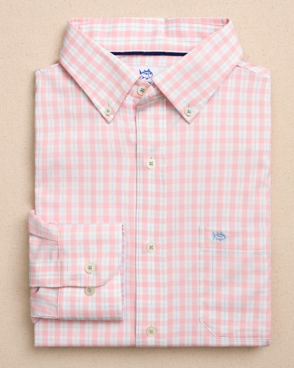 Precheck Plaid Coastal Breeze® Sport Shirt Southern Tide Discounted