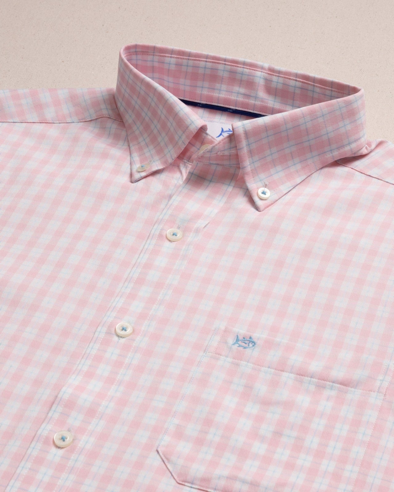 Precheck Plaid Coastal Breeze® Sport Shirt Southern Tide Discounted