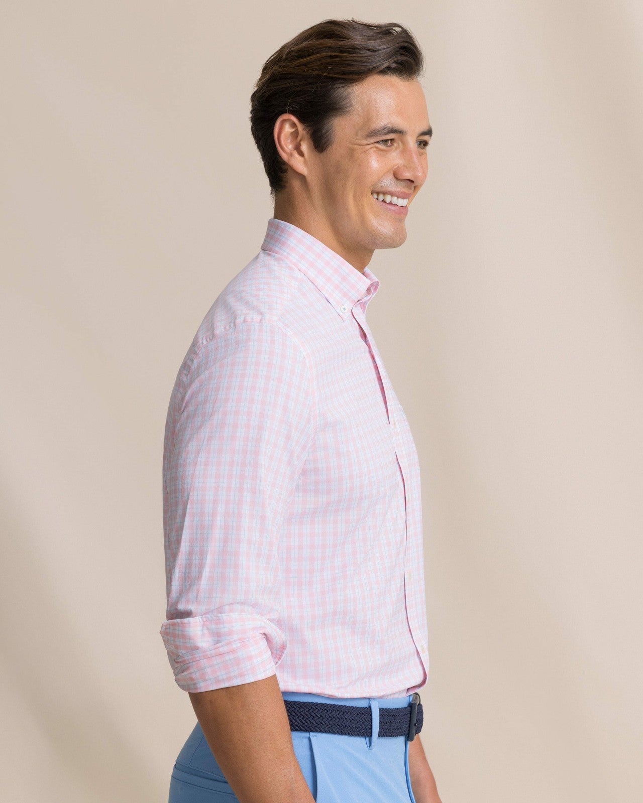Precheck Plaid Coastal Breeze® Sport Shirt Southern Tide Discounted