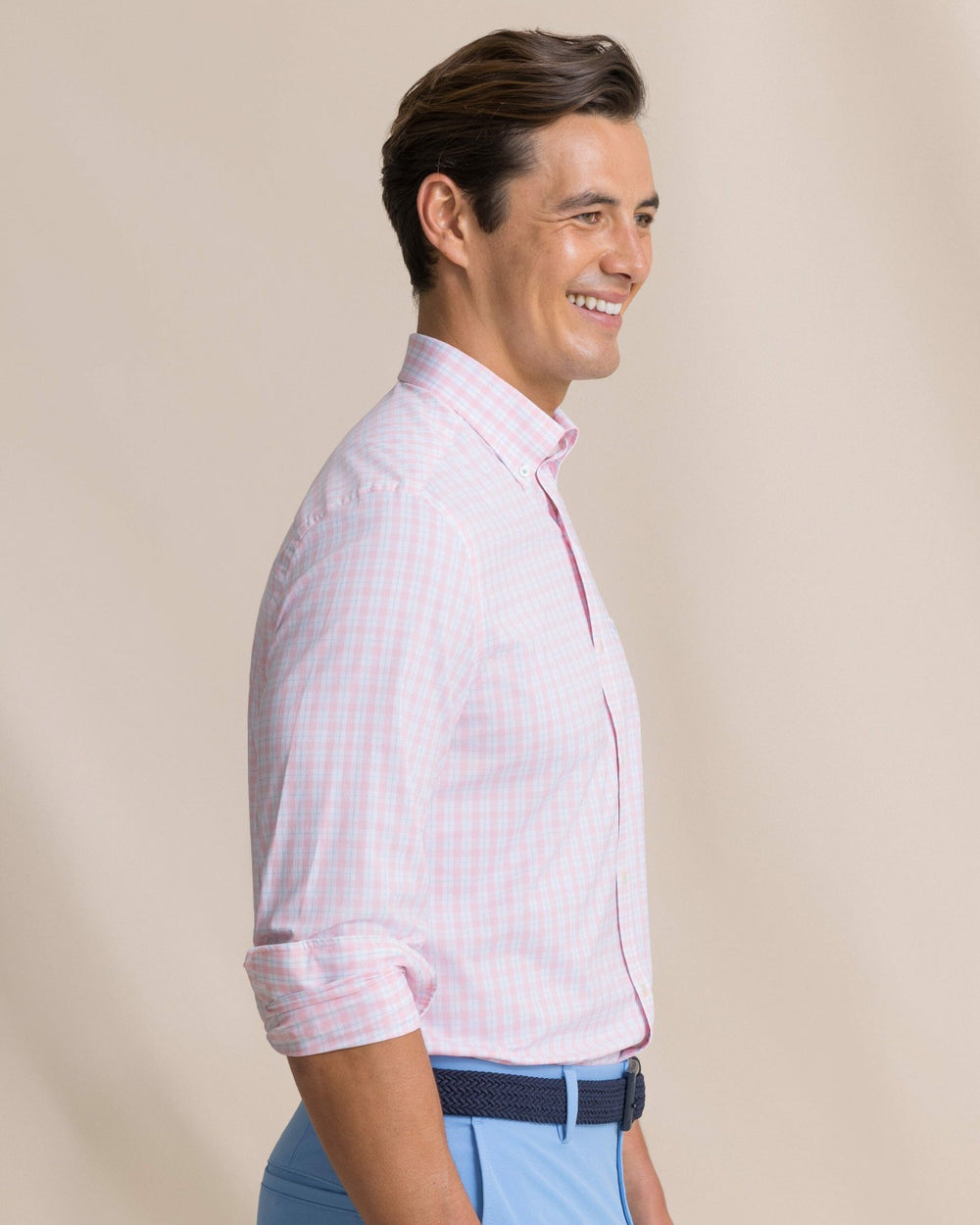 Precheck Plaid Coastal Breeze® Sport Shirt Southern Tide Discounted