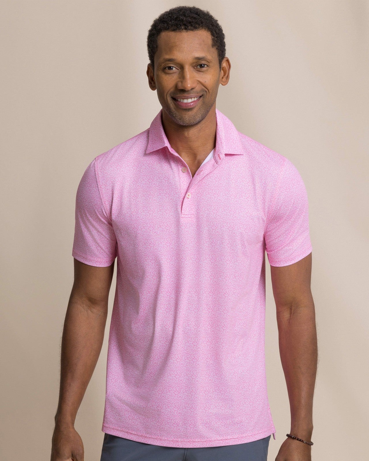 Driver Paradise Shores Printed Polo Southern Tide On Sale