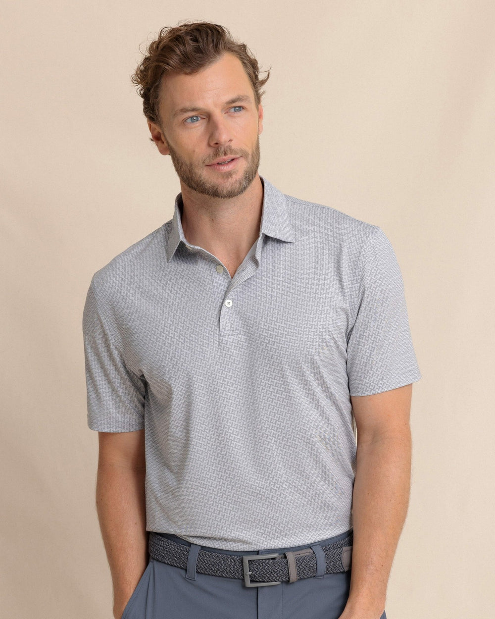 Driver ST Geo Printed Polo Southern Tide Hot Deal