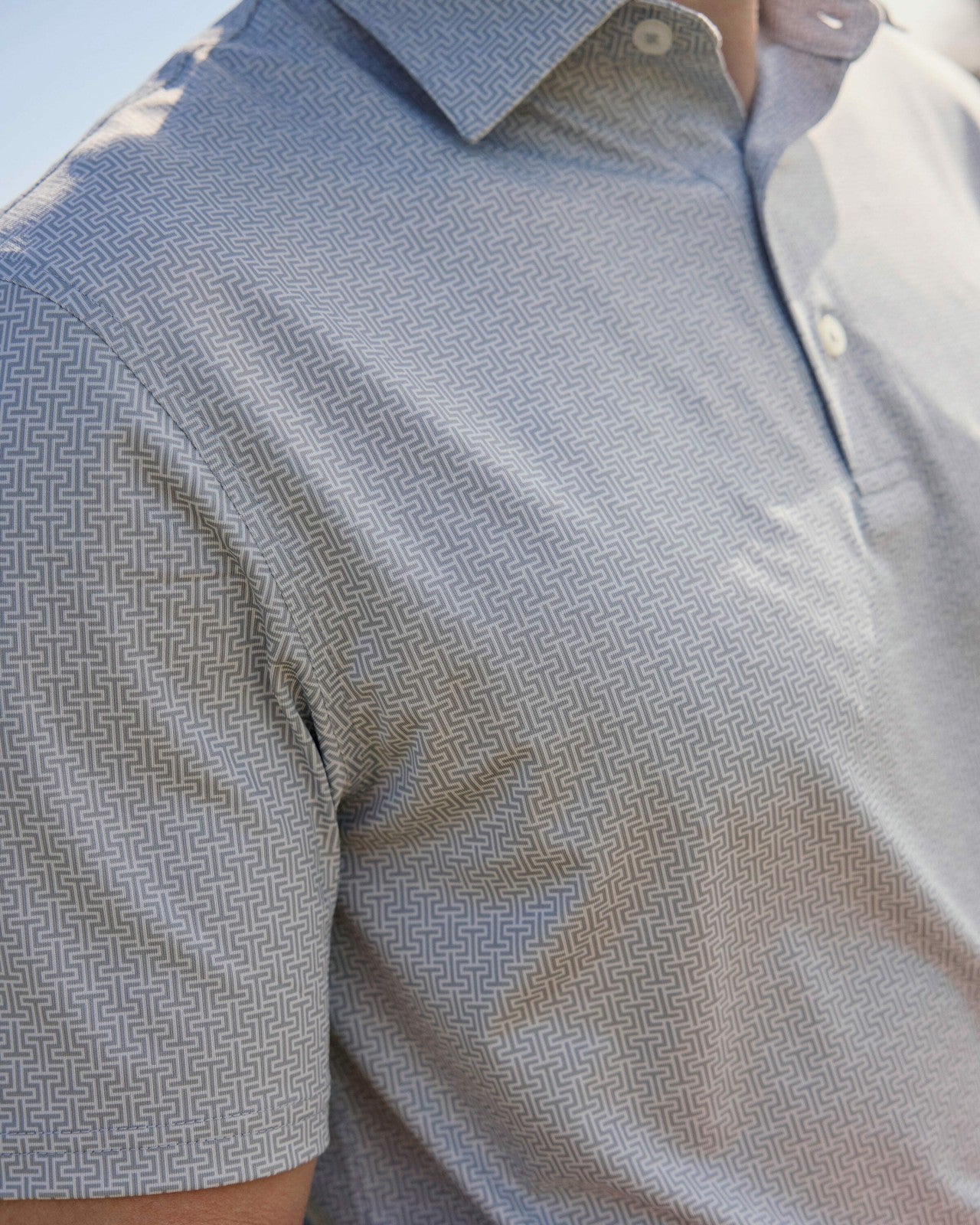 Driver ST Geo Printed Polo Southern Tide Hot Deal