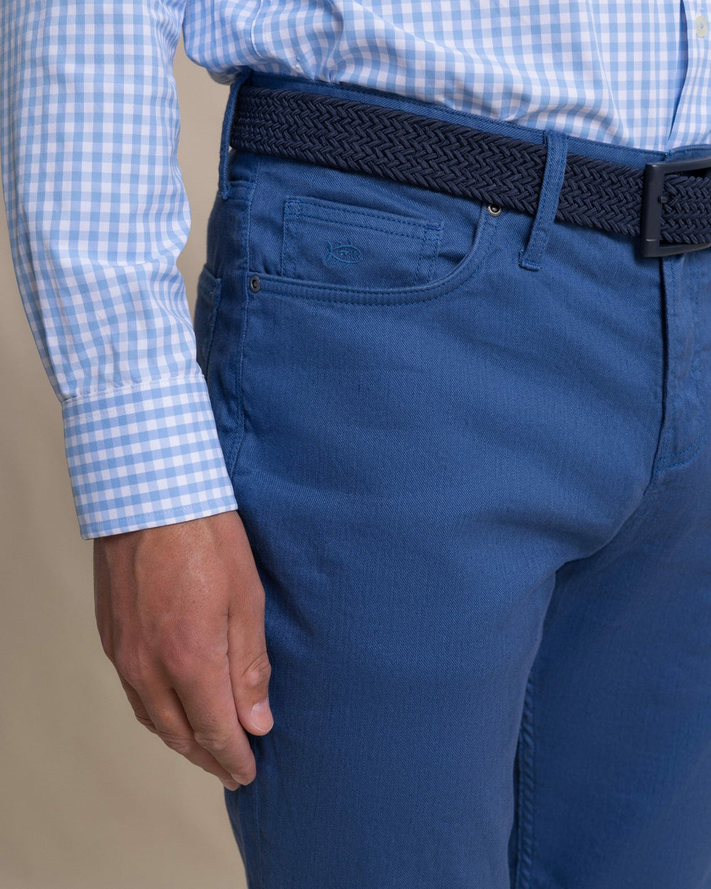 Bluewater Five Pocket Pant - Nautical Blue Southern Tide Discounted