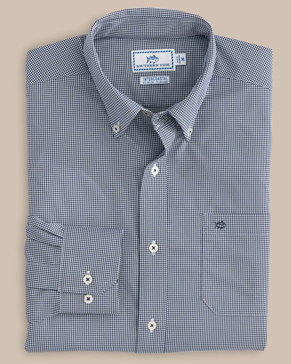 Gingham Intercoastal Performance Sport Shirt Southern Tide Limited Offer