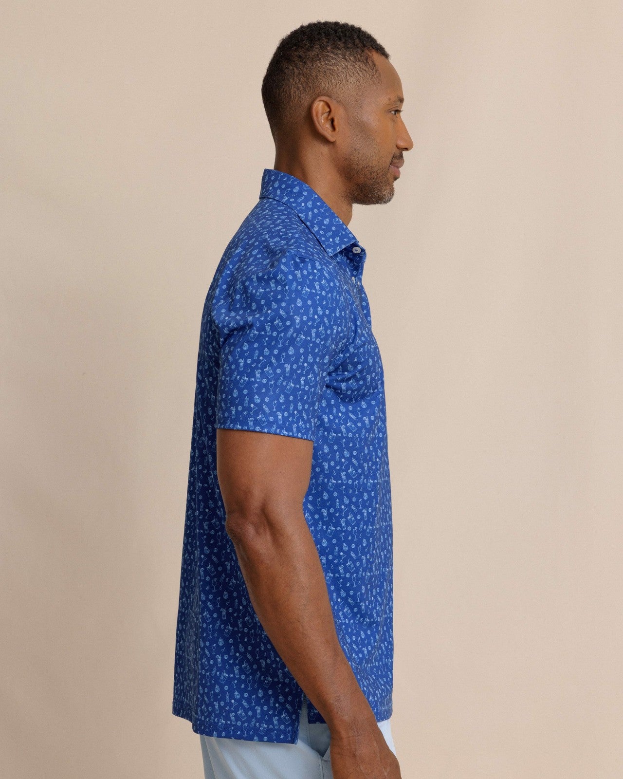 Driver Pour Decisions Printed Polo Southern Tide Exclusive Deal