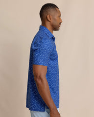 Driver Pour Decisions Printed Polo Southern Tide Exclusive Deal
