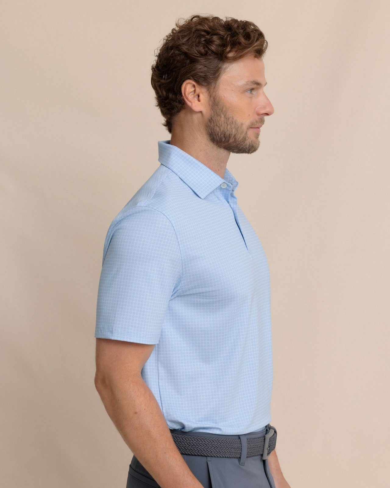 Driver Spring Geo Printed Polo Southern Tide Discount