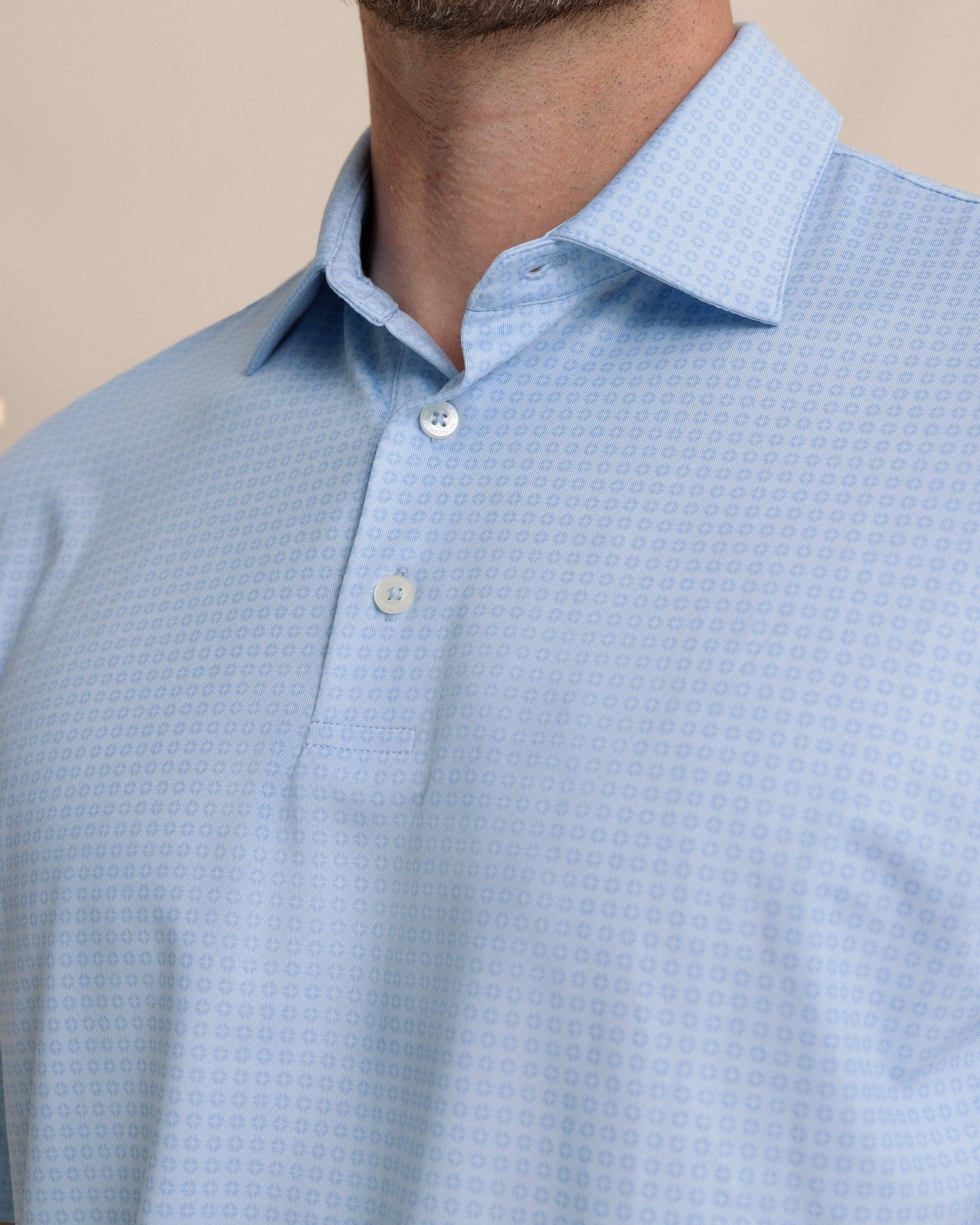 Driver Spring Geo Printed Polo Southern Tide Discount