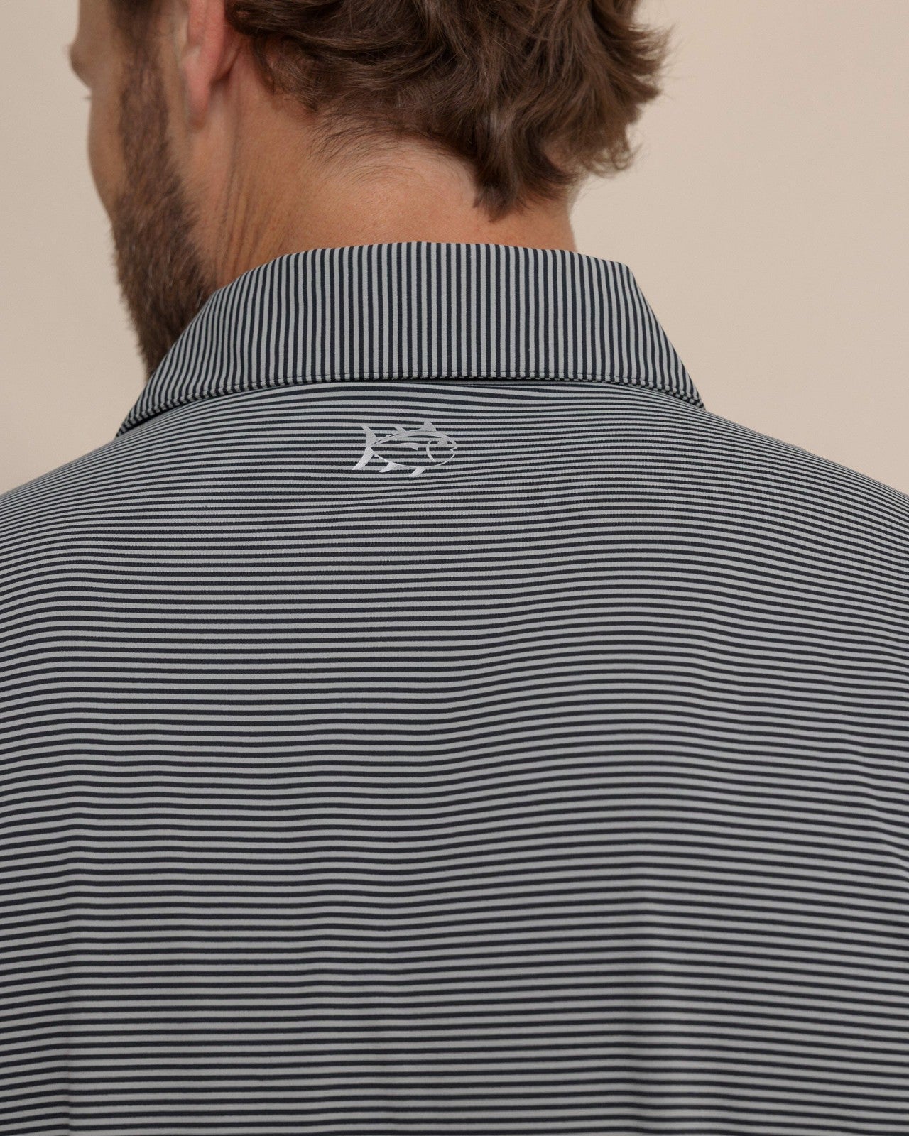 brrr°®-eeze Meadowbrook Stripe Polo - Steel Southern Tide Savings