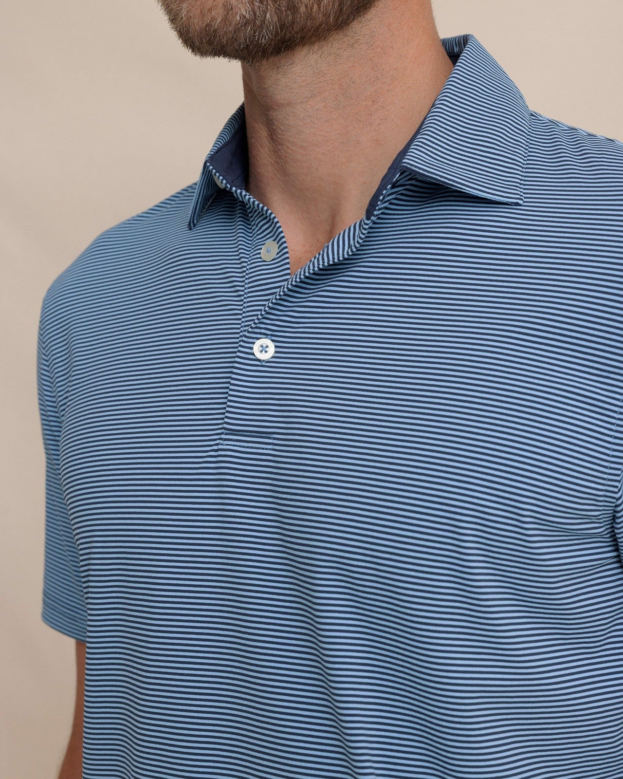 brrr°® Meadowbrook Stripe Polo - Ocean Channel Southern Tide Outlets