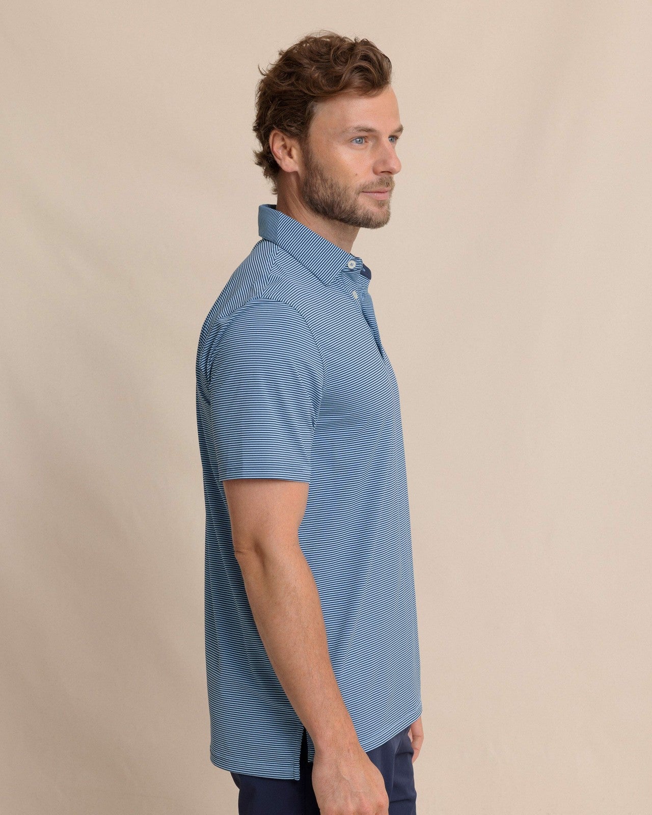 brrr°® Meadowbrook Stripe Polo - Ocean Channel Southern Tide Outlets