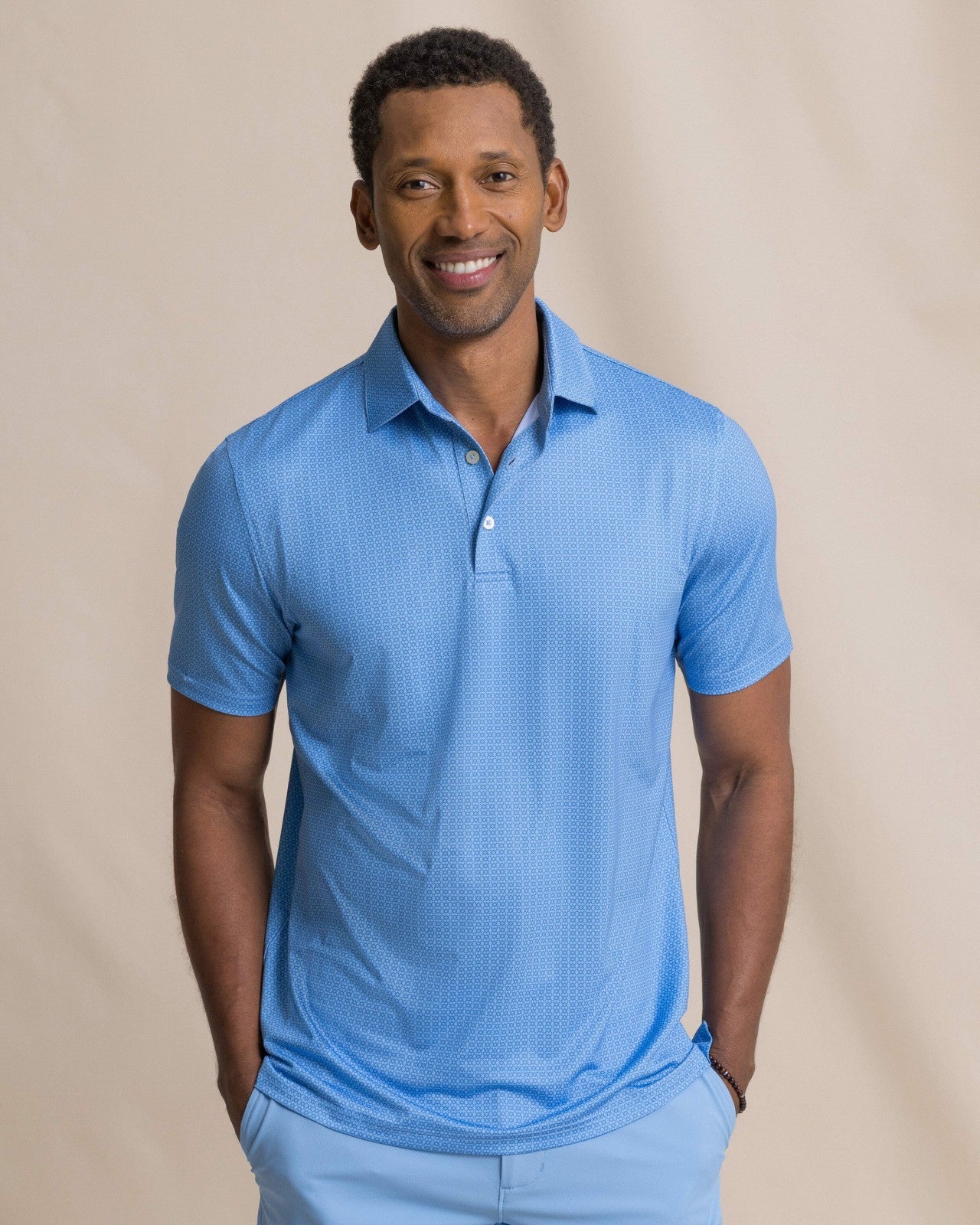 Driver Seaside Geo Printed Polo Southern Tide Bargain