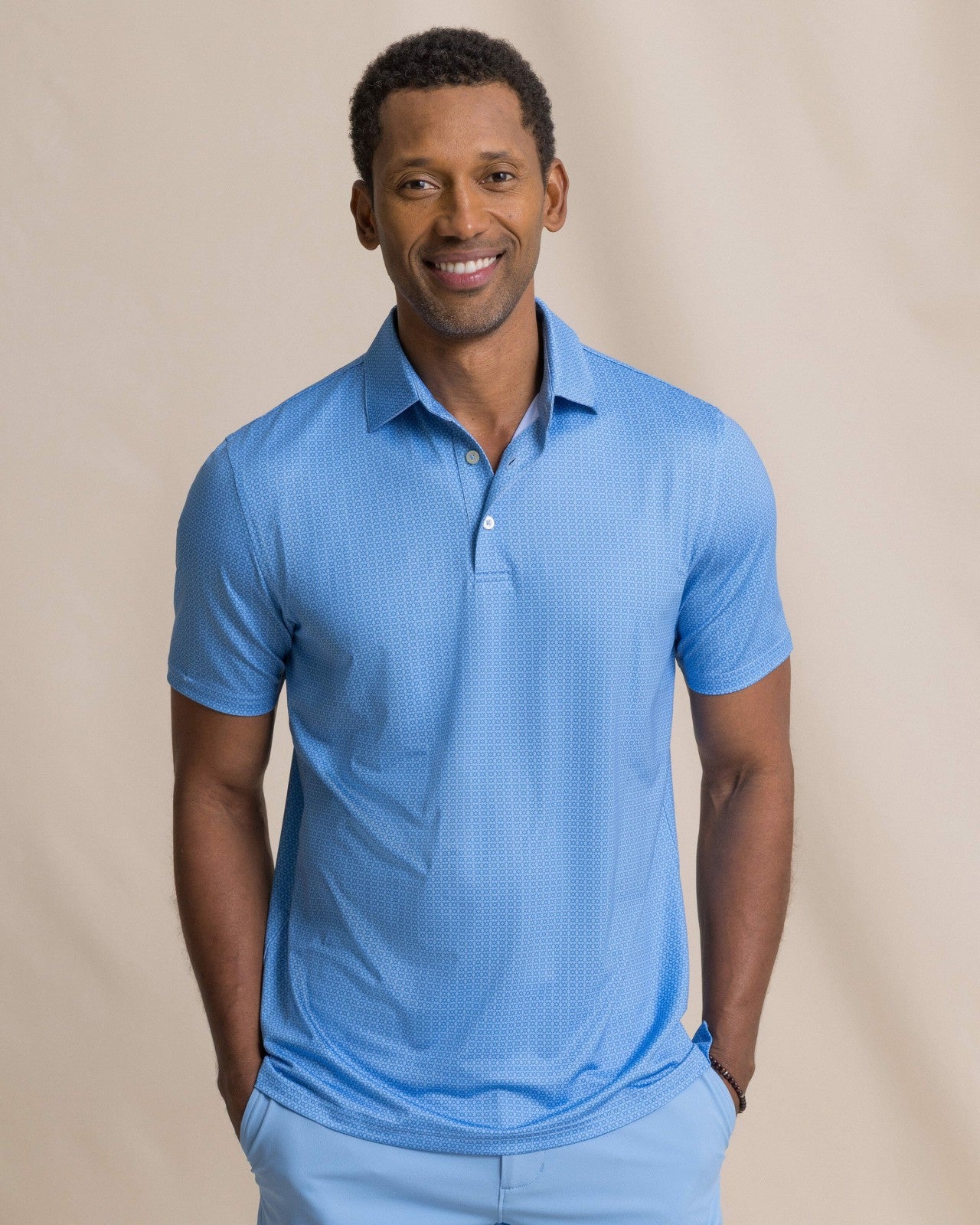 Driver Seaside Geo Printed Polo Southern Tide Bargain