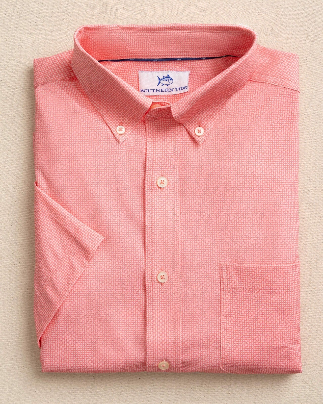 Eastport Heather brrr°® Short Sleeve Sport Shirt Southern Tide Exclusive Deal